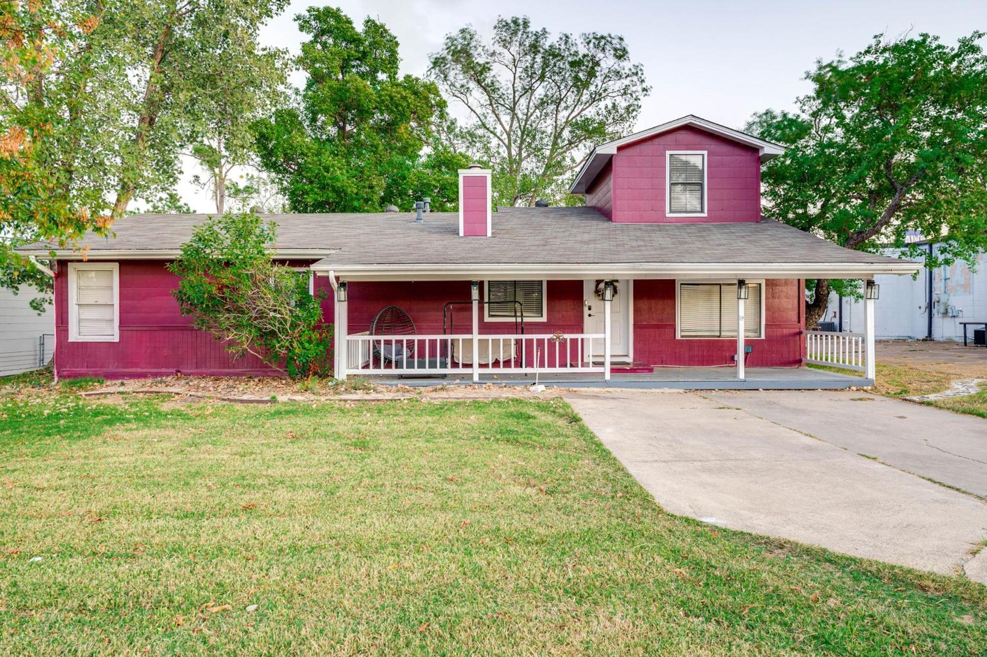 Aggie Game Day Retreat About 1 Mi To Texas A And M! Villa Bryan Exterior foto